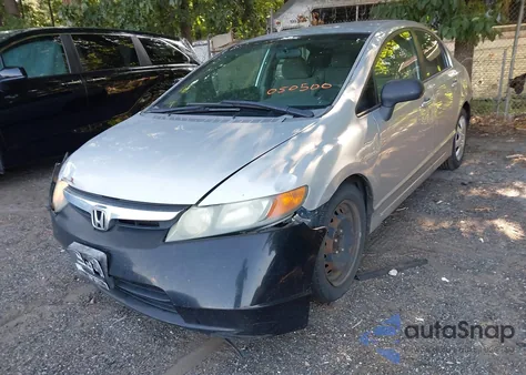 2006 Honda Civic Lx из США, поврежденный, VIN 1HGFA16536L050500